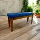 thumbnail image 4 of Comedor azul para 6 personas de madera de parota natural, 4 of 10