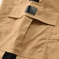 thumbnail image 4 of Nrmvnmi Men's Sports Leisure Elastic Waist Multi-Pockets Relaxed Summer Shorts Pants Father's Day Gifts For Dad ,4th of July Gifts for Men, 4 of 8