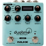 NUX NDD6 DuoTime Stereo Dual Delay Engine, Electric Guitar Effect Pedal