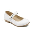 thumbnail image 1 of Balerina Charol Blanco Flores Primera Comunion Confirmacion blanco 21, 1 of 6