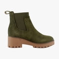 thumbnail image 6 of Blondo Dyme Women's Boots Olive Suede Size 8 M, 6 of 8