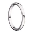 thumbnail image 3 of Tungsten Carbide Classic Wedding Ring Polished Band 2mm Thin, 3 of 5