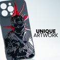 thumbnail image 2 of ARMED (SLIM) Warrior Design - Cool Case for Men - Fighter Soldier Case - Slim and Flexible (iPhone14), 2 of 7