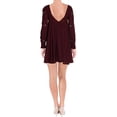 thumbnail image 2 of Free People Robe Trapèze Mohave pour Femme, Violet, Petit, 2 of 2