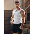 thumbnail image 3 of Arjen Kroos Mens Compression Shirt Slimming Muscle Tank Top Shapewear Body Shaper UnderShirts for Men, 3 of 12