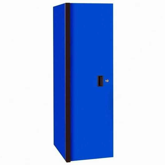 Extreme Tools B3090303 61 x 19 x 25 in. RX 3-Drawer & 3-Shelf Side Locker with Black Handles, Blue