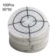 thumbnail image 1 of 100Pc 0/30/40/50/60mmtotal Station Reflector Reflector Silver Reflective Target 50*50, 1 of 9