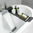 thumbnail image 1 of Bathtub Tub Shelf Caddy Rack Shower Holder Rack Storage Tray Over Bath Organizer Bathroom New, 1 of 5