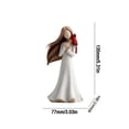 thumbnail image 3 of Birdeem Figurine Ange Blanche, Statue Commémorative en Résine pour Décoration Intérieure, Cadeau Réconfortant pour Souvenir et Sympathie, 3 of 8