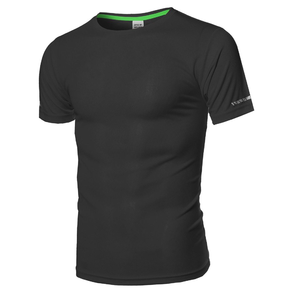 FashionOutfit FashionOutfit Men's Men's Workout Activewear Crew Neck