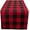 Red Black, variant on Dalrosia Buffalo Plaid Table Runner 13''x72'' Gray and White Check Christmas Table Runner Gingham Table Runner for Family Dinner Outdoor or Indoor Parties Thanksgiving Christmas & Gathering