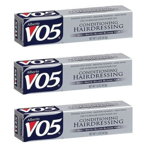 Alberto VO5 Conditioning Hairdressing Gray/White/Silver Blonde Hair (Pack of 3)