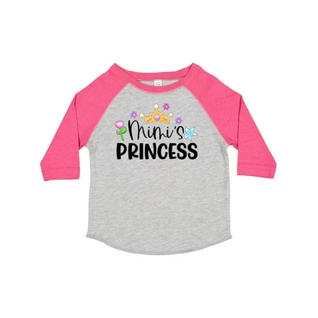 

Inktastic Mimi s Princess Crown and Flowers Gift Toddler Toddler Girl T-Shirt