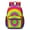 Pink and Green Tie Dye Pattern, variant on Blue and Black Tie Dye Pattern 17" Waterproof Oxford School Backpacks for Teens, S-Shape Padded Straps, for School, Travel, Hiking, Camping