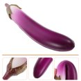 landege Lifelike Eggplant Artificial Fake Display Simulation Food Model