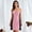 Pink, variant on Sexy Nightgown Nightgowns for Women Soft Cotton Silk Nightgown Chemises Nightgown Short Red Sleeveless Cowl Neck Mumu Nightgown,L