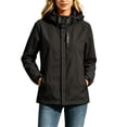 thumbnail image 2 of Plus Size Rain Jackets for Women Trendy Waterproof Outdoor Windproof Jacket With Hood And Sporty Coat, 2 of 9