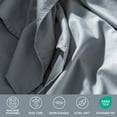 thumbnail image 3 of ClevaHome 6-Piece Queen Luxury Bed Sheet Set - Soft, Wrinkle & Fade Resistant Microfiber Bedding with 14" Deep Pocket & Embroidery, Quarry, 3 of 9