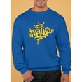 thumbnail image 2 of Hip Hop Graffiti Style. Sweatshirt Men -Image by Shutterstock, Male Medium, 2 of 4