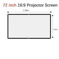 thumbnail image 2 of Projectors Screen Fabric Projector Cloth Anti-light Home Outdoor Office ,Easy to Setup, 2 of 6