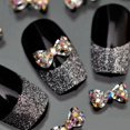 thumbnail image 2 of UDIYO 10pcs Nail Art Tips Stickers Decor Bowknot Alloy Jewelry Multicolor Glitter Rhinestone, 2 of 7