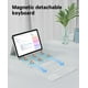 thumbnail image 4 of Funda con teclado CHESONA para iPad 10th Gen 10.9" 2022 Blanca, 4 of 9