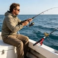 thumbnail image 5 of Boat Fishing Rod Holder Adjustable 360-Degree Pole Support for Yacht Kayak, 5 of 7