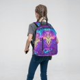 thumbnail image 5 of Xecao Elephant in Tribal Style print Backpack For women men Aesthetic Lightweight Travel Daypack Simple Cute Backpack For Bookbag, 5 of 5