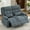 Blue, variant on Recliner Loveseat with Cup Holders, Manual Reclining Sofa Love Seat for Living Room