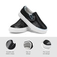 thumbnail image 4 of Unisex Adult Glitter Slip-On Shoes Fashion Low Top Sparkly Sneakers Casual Shiny Sequin Tennis Walking Shoes, 4 of 7