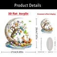 thumbnail image 3 of Kokovifyves Acrylic Easter Desktop Decoration Classic Bunny and Under The Shaped Tree Spring Ornaments for Crafts Holiday Party Favor Supplies, 3 of 6