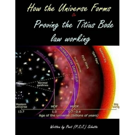 How the Universe Forms: Proving the Titius Bode Law Working | Walmart ...