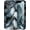 Black Marble, variant on Case for iPhone 16 Case (2024), [Military Grade Drop Tested] Marble Pattern Design Slim Rugged Shockproof Women Girls Men Protective Anti-Scratch Cover for iPhone 16, Blue Cyan