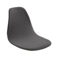 thumbnail image 2 of Armless Shell Chair Seat Cover Chair Cover Dining Room Slipcover Comfortable Side Chair Covers - dark gray, 2 of 6