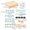 thumbnail image 3 of Twfbrm Baby Learning Playsets Nut Assembly Toys For Children's Hands-on Training Focus On Brain Development Early Education Puzzle Toys Gifts for 5-12 Years Boys Girls, 3 of 4