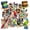 4A-50pcs, variant on 35pcs-50pcs Pirate Stickers Treasure Chest Stickers Adventure Kids Stickers for Suitcase Laptop Guitar