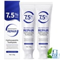 thumbnail image 1 of Pasta de dientes ISUNRISE Hydroxyapatite Esmalte Protection 120 g x2, 1 of 8