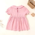 thumbnail image 6 of Toddler Summer Dresses for Girls Puff Sleeve Cute Embroidery Girls Casual Dresses Kids 2-3 Years, 6 of 6