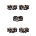 thumbnail image 2 of QualitChoice Bracelet Multi-layers Magnetic Buckle Leather Multi-colored Leopard Print Valentines Day Gifts Bracelets Hand Jewelry Silver Gray 5Set, 2 of 6