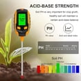 thumbnail image 2 of 4 In1 Medidor Humedad Del Digital PH/temperatura/prueba Solar, 2 of 9