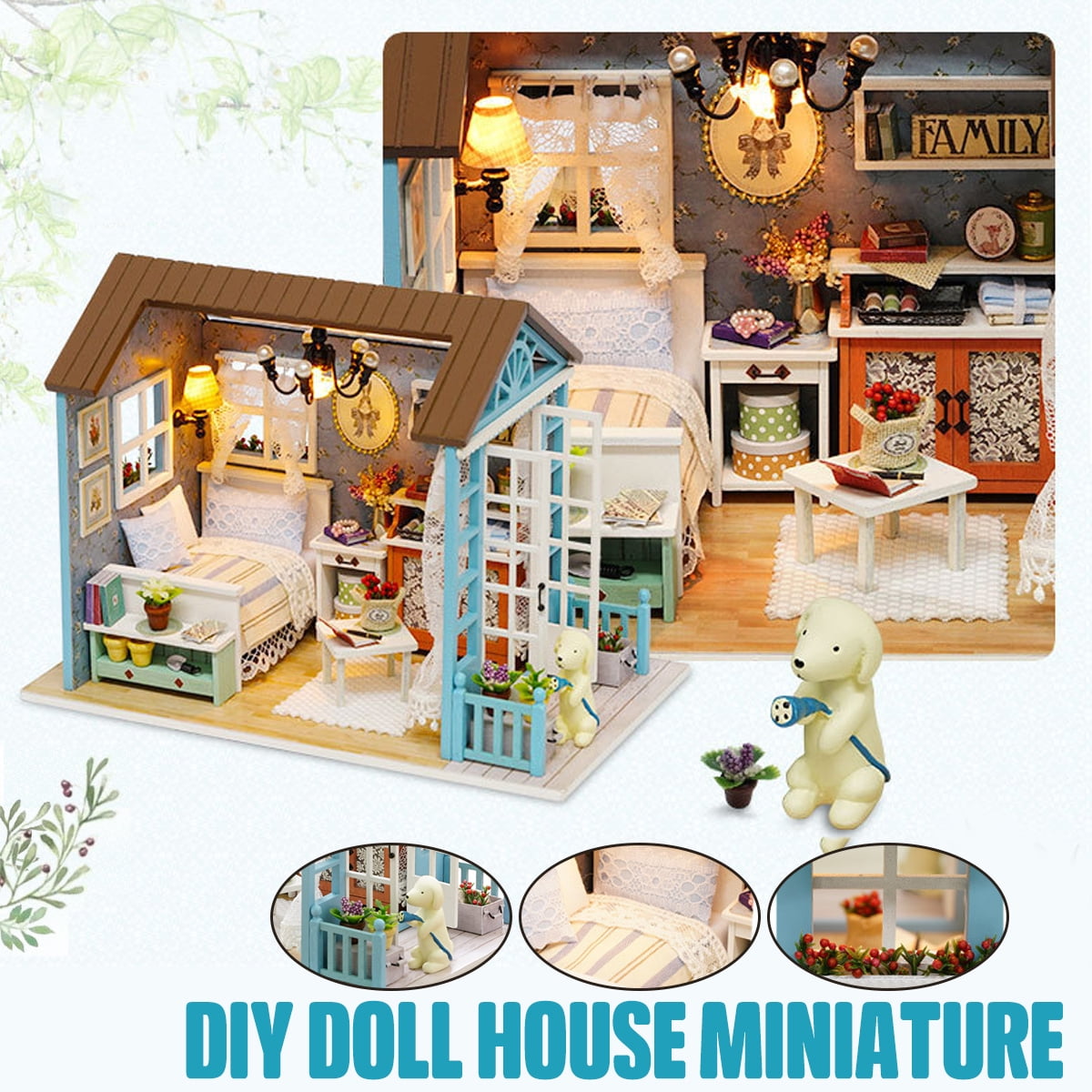 diy house miniature kit