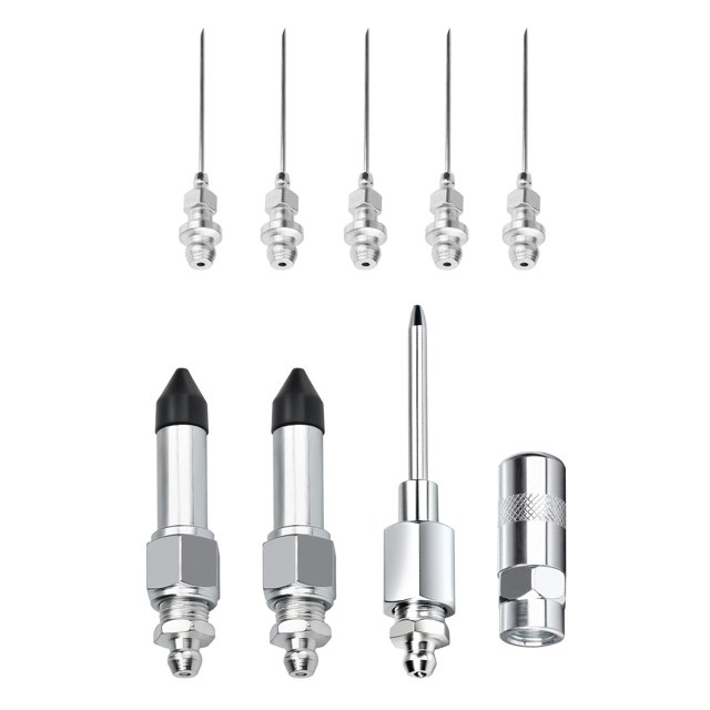 CSYANXING Carbon Steel Grease Injector Kit for Confined Spaces Automotive Industrial Machinery Metal Protection Reliable