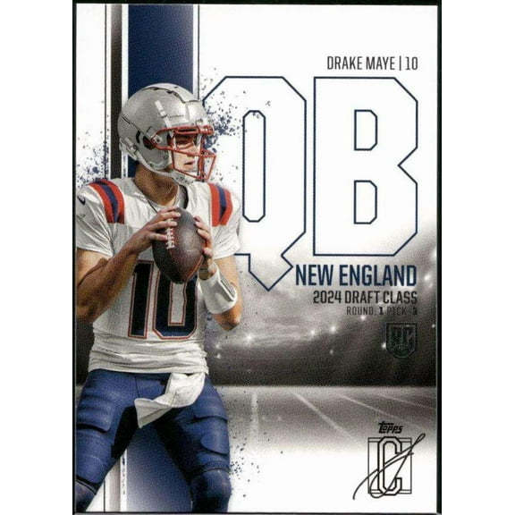 NFL 2024 Topps Signature Class Football Drake Maye #152 (Rookie)