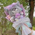 thumbnail image 3 of Regalos de Navidad Dibujos animados Sanrio Peluche Ramo My Melody Kuromi Cinnamoroll Kt Gato Muñeco de Peluche Juguete Regalos de San Valentín Graduación, 3 of 5