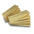 thumbnail image 5 of TheDisplayGuys 100-Pack #82 Cotton Filled Cardboard Paper Jewelry Box Gift Case - Gold Foil (8 1/16" x 2 1/4" x 1 3/8"), 5 of 7
