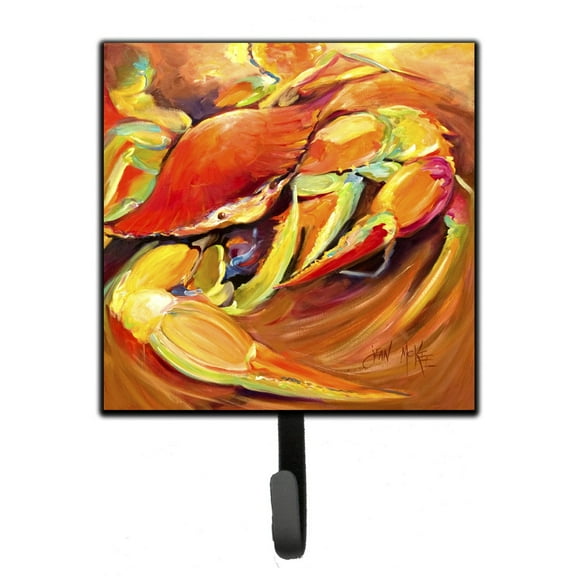 Carolines Treasures JMK1250SH4 Crab Spice Leash or Key Holder 7Hx4.25W multicolor