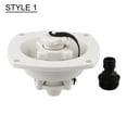 thumbnail image 2 of Water Inlet Filler Cap, Wall Mount ,Trailer Fill Dish ,RV Water Fill Inlet Built In Water Stop Valve For Caravans RV ,Marine, 2 of 9