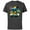 Charcoal, variant on Lilo & Stitch Galactic Grunge Aloha Stitch - Short Sleeve Cotton T-Shirt for Adults - Customized-Royal Heather