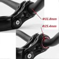 thumbnail image 4 of 2x Bike Handlebar Bar Shim Spacer Stem Reducer Size Reducing Bushing Sleeve 25.4mm To 31.8mm Bar Bo, 4 of 4