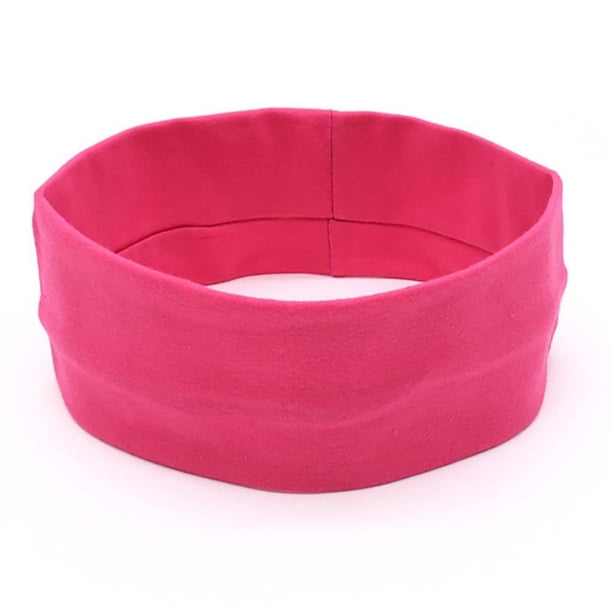 Sonducket Yoga Running Diadema Bandas para el cabello Secado rápido Niñas Accesorios para el cabello Fucsia Type3 NO3
